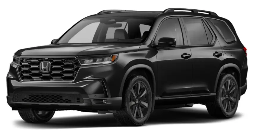 black 2024 honda passport