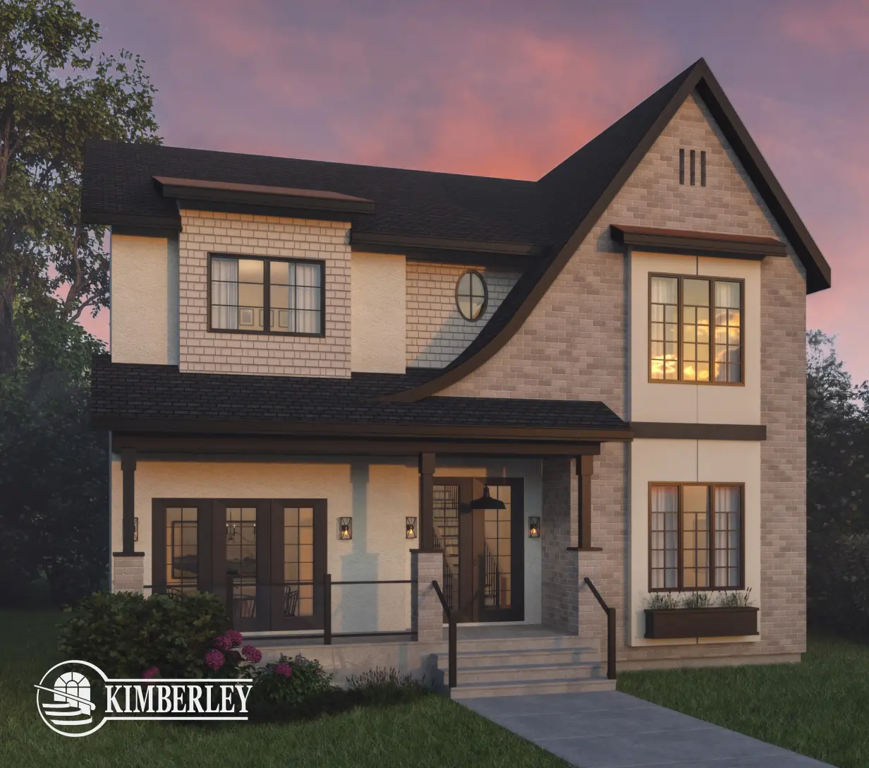 Exterior render of the Kimberly 2.3 millon dollar dream home